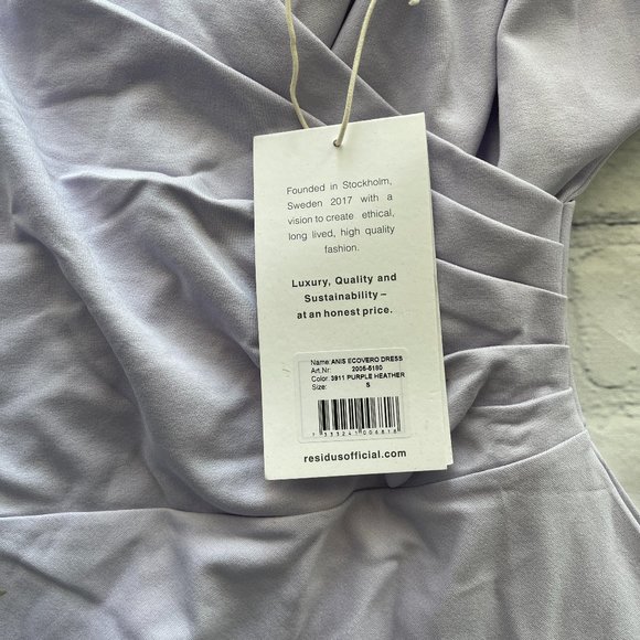 RESIDUS Anis Ecovero Dress Purple Heather - Picture 6 of 10